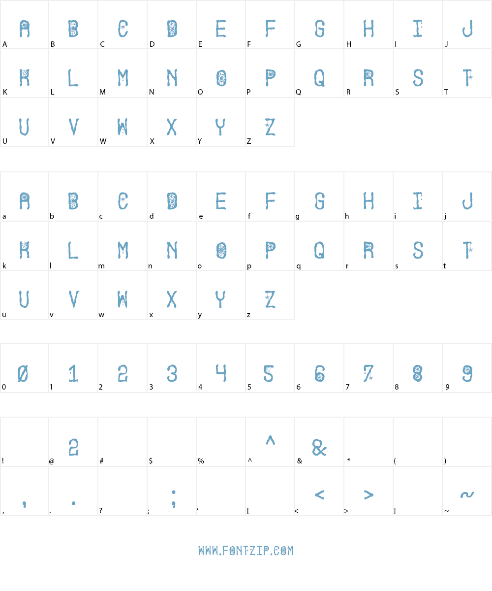 Halloween Party St Font Character